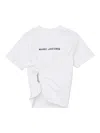 Marc Jacobs Draped Logo T-shirt In White