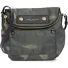 Marc Jacobs Camo Preppy Mini Messenger Bag In Camo Multi
