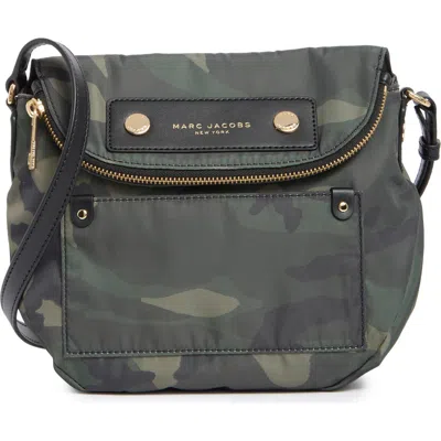 Marc Jacobs Camo Preppy Mini Messenger Bag In Camo Multi