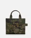 Marc Jacobs The Camo Jacquard Small Tote Bag In Green