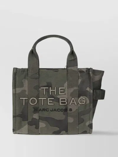 Marc Jacobs Camo Tote With Handles And Strap