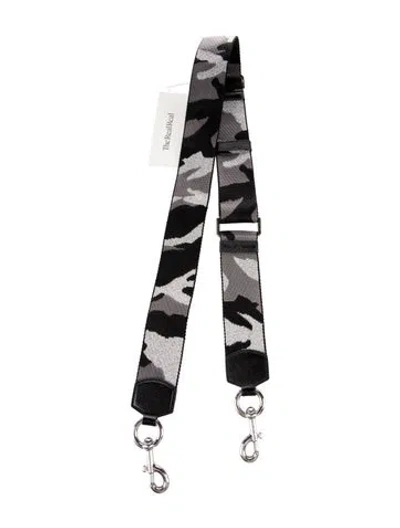 Pre-owned Marc Jacobs Camouflage Canvas 'the Strap' W/ Tags In Black