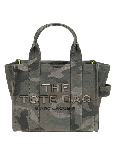 Marc Jacobs Camouflage Patterned Green Shopper Bag