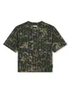 Marc Jacobs Camouflage-printed T-shirt In 绿色