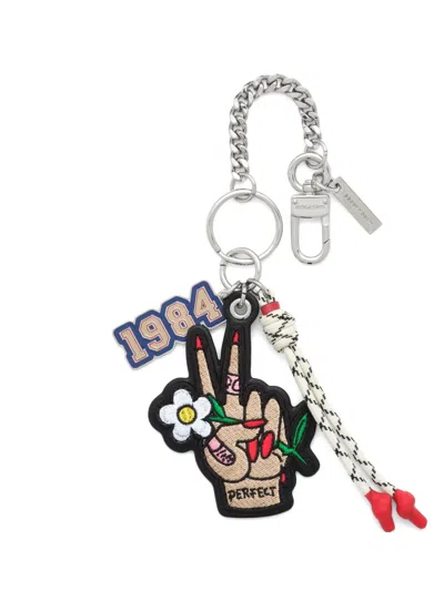 Marc Jacobs Camp Knot Bag Charm In Multi