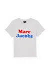 Marc Jacobs Canal St Logo-print T-shirt In Gray