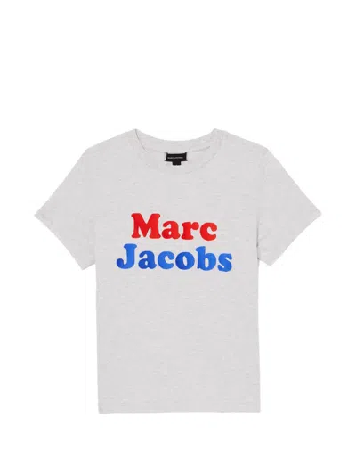 Marc Jacobs Canal St Logo-print T-shirt In Gray