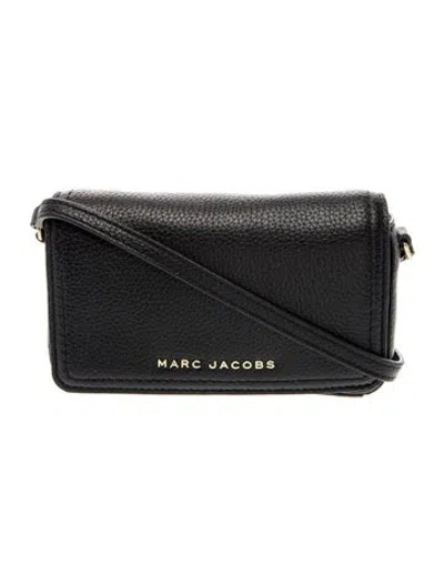 Pre-owned Marc Jacobs Canvas 26 In Black