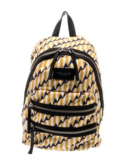 Pre-owned Marc Jacobs Canvas Backpack In Blue