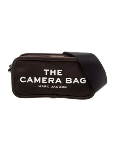 Pre-owned Marc Jacobs Canvas Crossbody Bag In Black