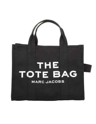 Marc Jacobs Canvas Handbag In Black