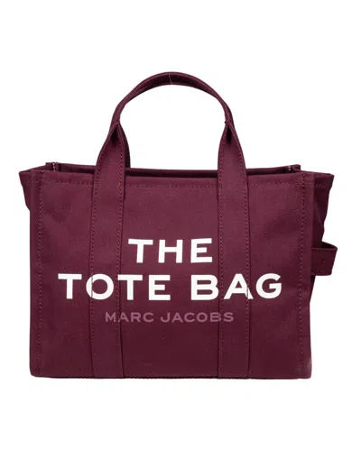 Marc Jacobs Canvas Handbag In Purple