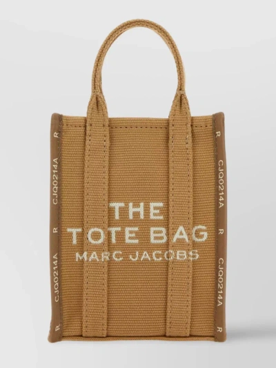 MARC JACOBS CANVAS JACQUARD MINI TOTE BAG