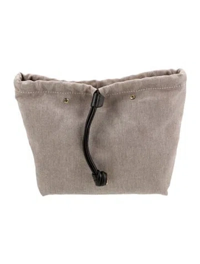 Pre-owned Marc Jacobs Canvas Messenger Bag In Neutral