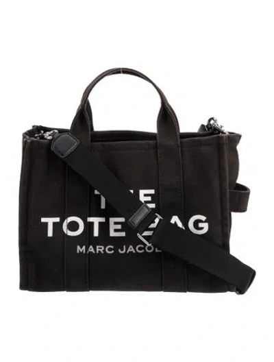 Pre-owned Marc Jacobs Canvas Shoulder Bag In Black