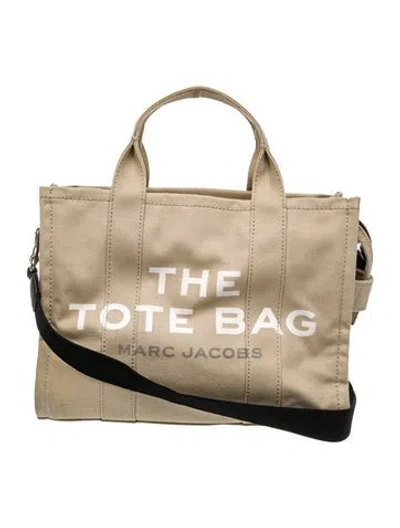 Pre-owned Marc Jacobs Canvas Shoulder Bag In Green