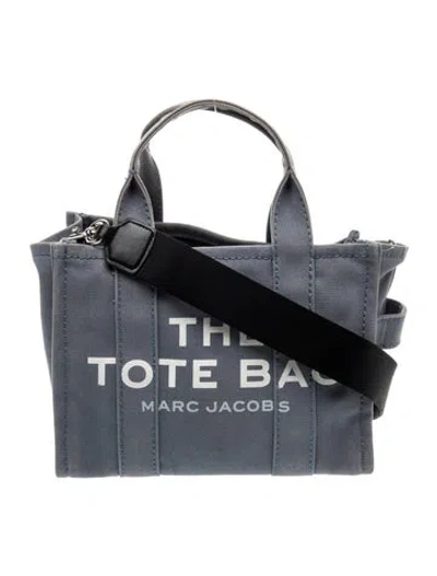 Pre-owned Marc Jacobs Canvas Shoulder Bag In Grey