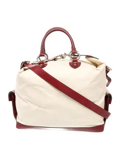 Pre-owned Marc Jacobs Canvas Shoulder Bag In Neutral