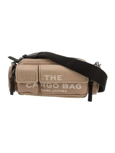 Pre-owned Marc Jacobs Canvas Shoulder Bag In Neutral