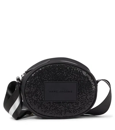 Marc Jacobs Kids' Canvas Shoulder Bag In Burgundy