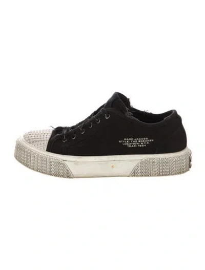 Pre-owned Marc Jacobs Canvas Sneakers In Multi