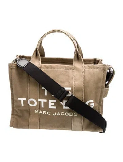 Pre-owned Marc Jacobs Canvas Top Handle Bag In Green