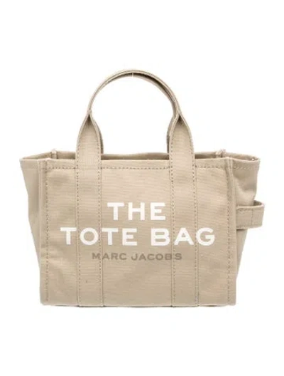 Pre-owned Marc Jacobs Canvas Top Handle Bag In Neutrals