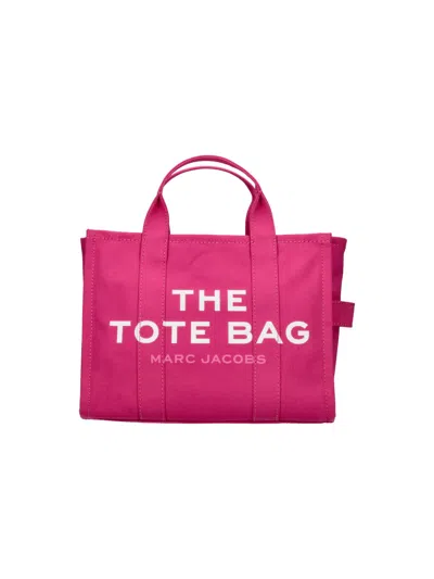 Marc Jacobs Canvas Tote Bag In Pink