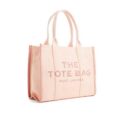 Marc Jacobs Canvas Tote Bag In Pink