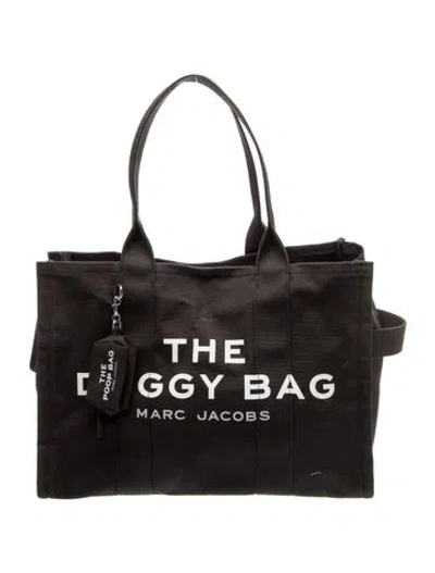 Pre-owned Marc Jacobs Canvas Tote In Black