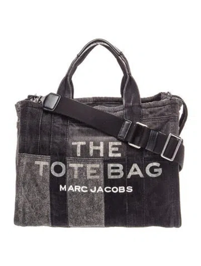 Pre-owned Marc Jacobs Canvas Tote In Black