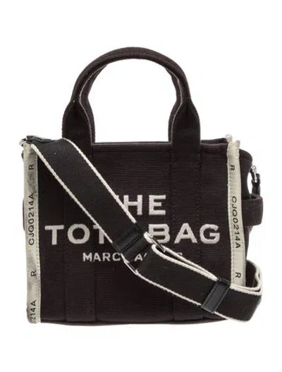 Pre-owned Marc Jacobs Canvas Tote In Black