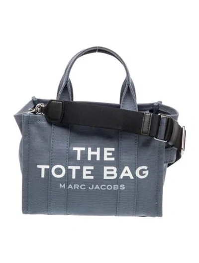 Pre-owned Marc Jacobs Canvas Tote In Blue