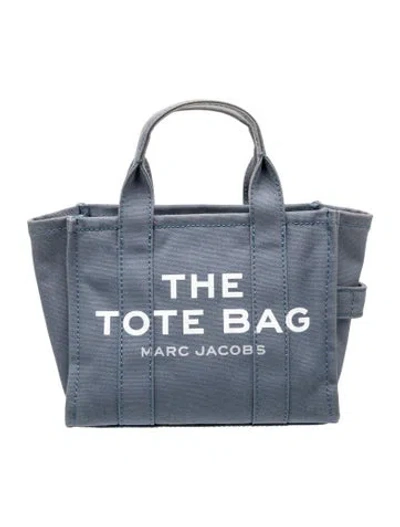 Pre-owned Marc Jacobs Canvas Tote In Blue