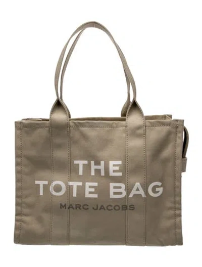 Pre-owned Marc Jacobs Canvas Tote In Green