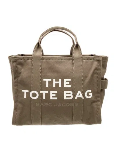 Pre-owned Marc Jacobs Canvas Tote In Green
