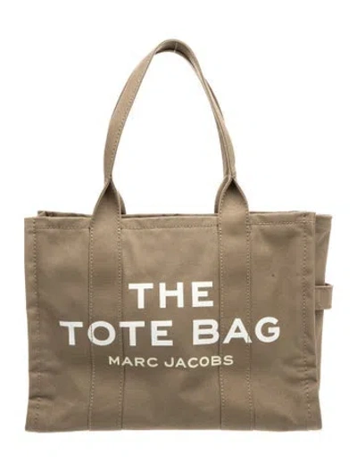 Pre-owned Marc Jacobs Canvas Tote In Green