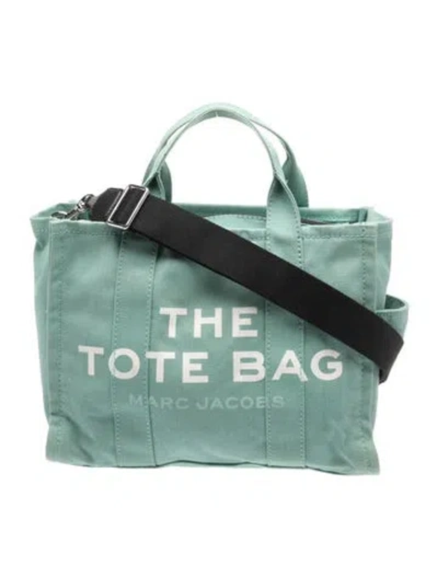 Pre-owned Marc Jacobs Canvas Tote In Green