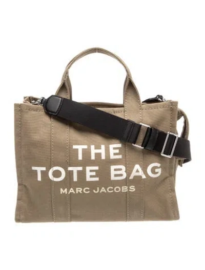 Pre-owned Marc Jacobs Canvas Tote In Green