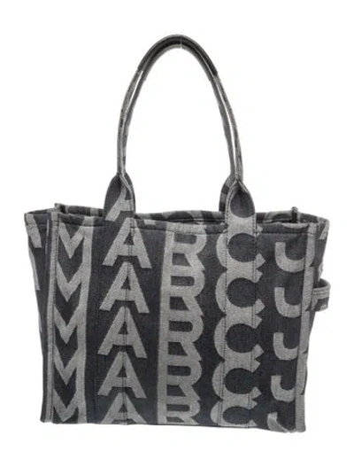 Pre-owned Marc Jacobs Canvas Tote In Grey