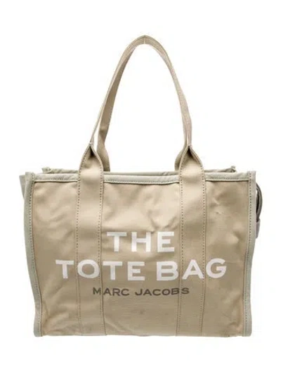 Pre-owned Marc Jacobs Canvas Tote In Neutral