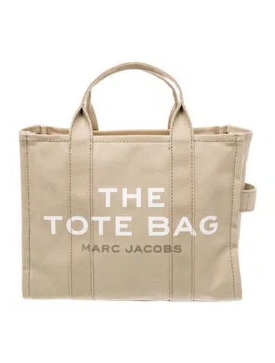 Pre-owned Marc Jacobs Canvas Tote In Neutral