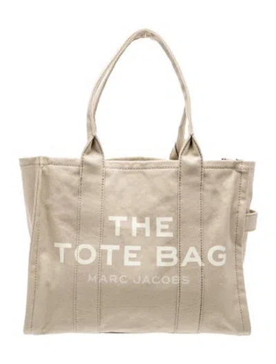 Pre-owned Marc Jacobs Canvas Tote In Neutral