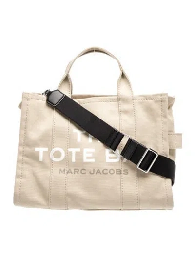 Pre-owned Marc Jacobs Canvas Tote In Neutrals