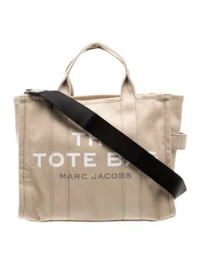 Pre-owned Marc Jacobs Canvas Tote In Neutrals