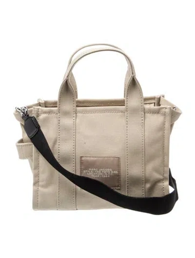 Pre-owned Marc Jacobs Canvas Tote In Neutrals