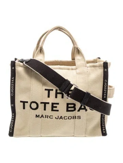 Pre-owned Marc Jacobs Canvas Tote In Neutrals