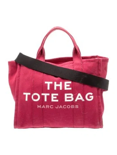 Pre-owned Marc Jacobs Canvas Tote In Pink