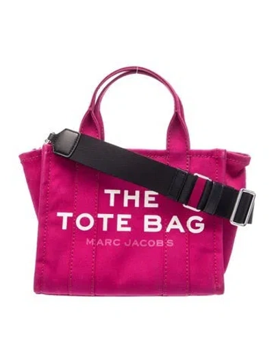 Pre-owned Marc Jacobs Canvas Tote In Pink