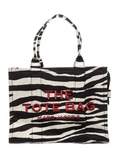 Pre-owned Marc Jacobs Canvas Tote W/ Tags In Neutrals
